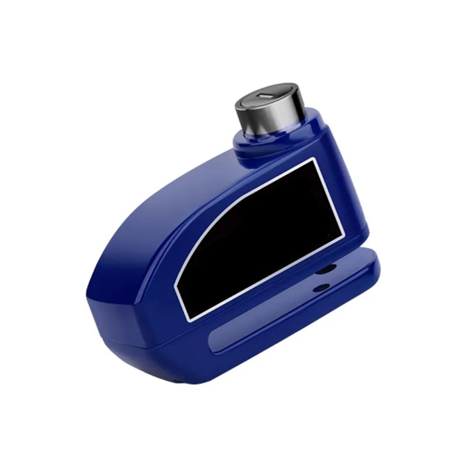 Motorcycle Handlebar Lock Anti-Theft Alarm Motorcycle Scooter Brake Disc Motorbike Lock Security(Blue)