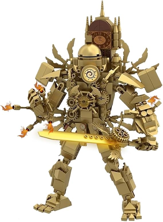 Amazon.com: Upgraded Titan Clockman Block Toy, Titan Clock Man Game ...