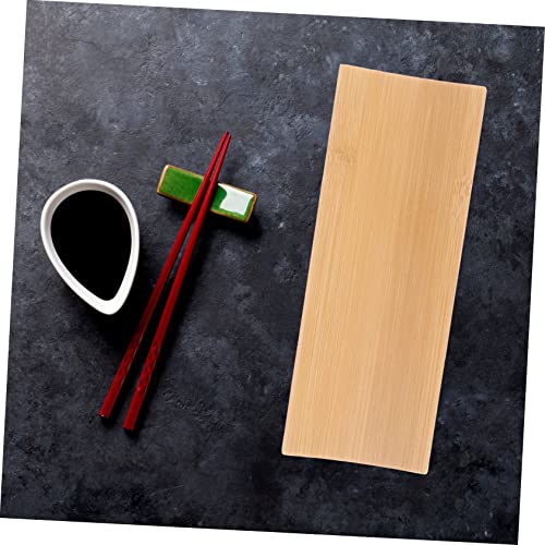 Platos Sushi Multiusos de Bambú 6 piezas miniatura 7