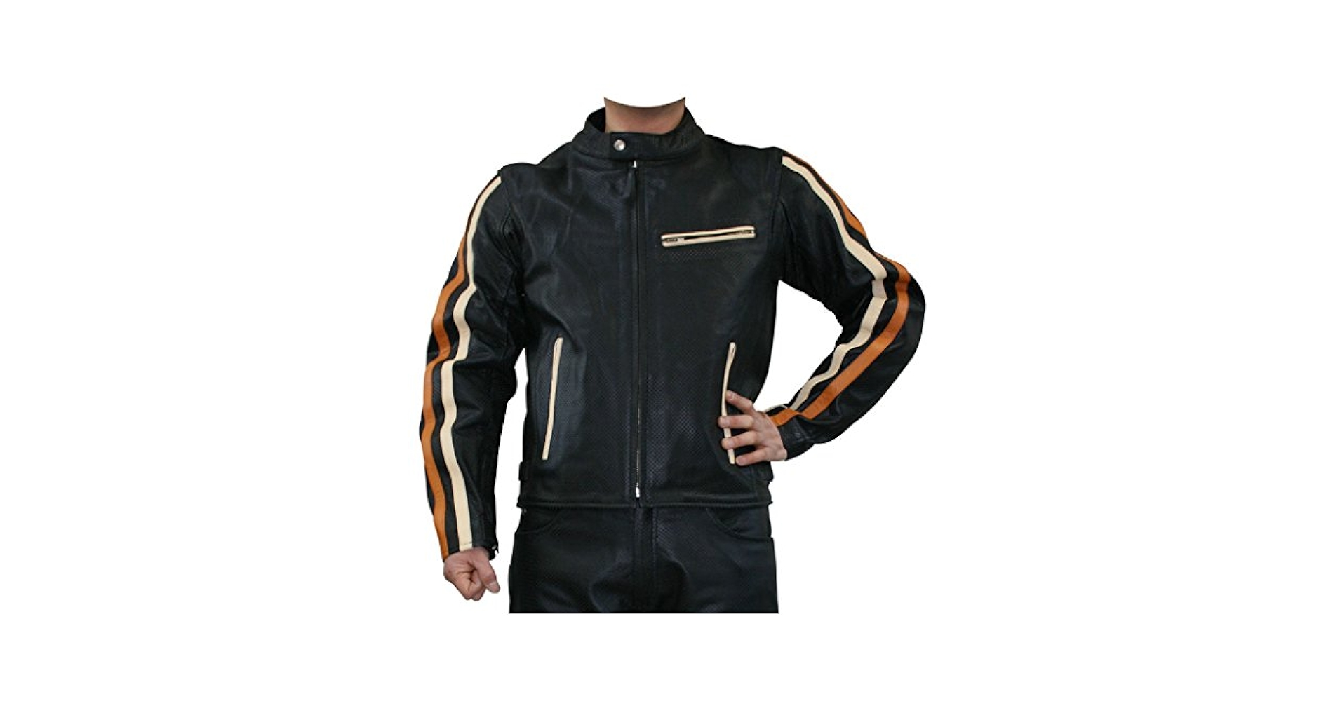 MOTO-FIELD パンチングメッシュレザージャケット M ブラック MOTO-FIELD パンチングメッシュレザージャケット M ブラック