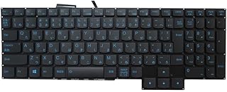 ノートパソコンキーボードに適合する Lenovo Ideapad Gaming 3-15IMH05 82CG 81Y4 日本語 バックライト付き 青いフォント