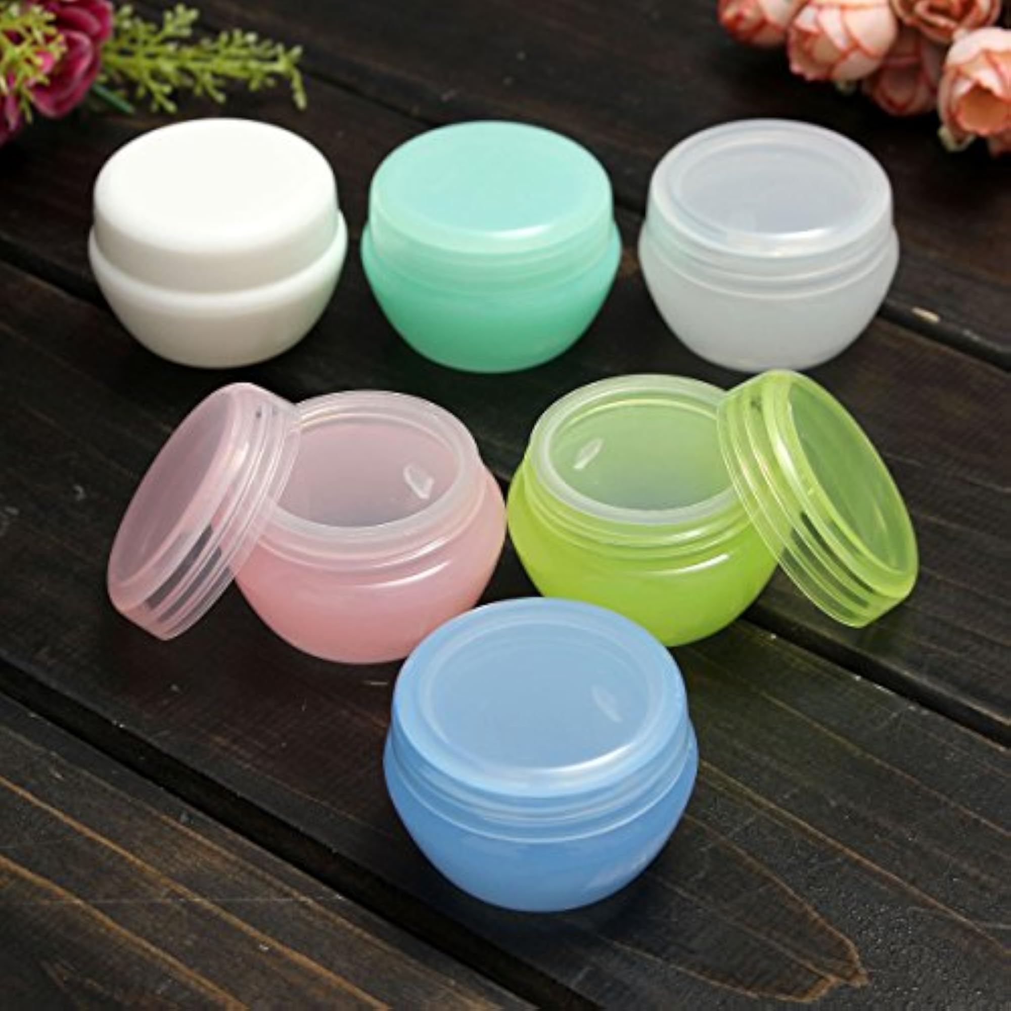 2Pcs 10g Empty Makeup Cosmetic Face Cream Jar Pot