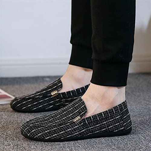 Loafers for Men Venetian Loafers Simple Cloth Lightweight Comfortable Slip Resistant Fashion Slip-ons4