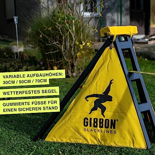 Gibbon Slacklines Slack-Frame – Stabiler Slackline-Aufbau ohne Bäume