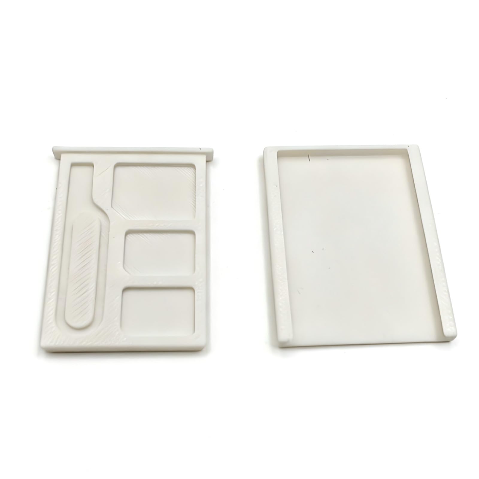 Tsophreniq Portable Travel Card Organizers Box Craft of Polylactic Acid for Standard Cards Travel Model Card Storage