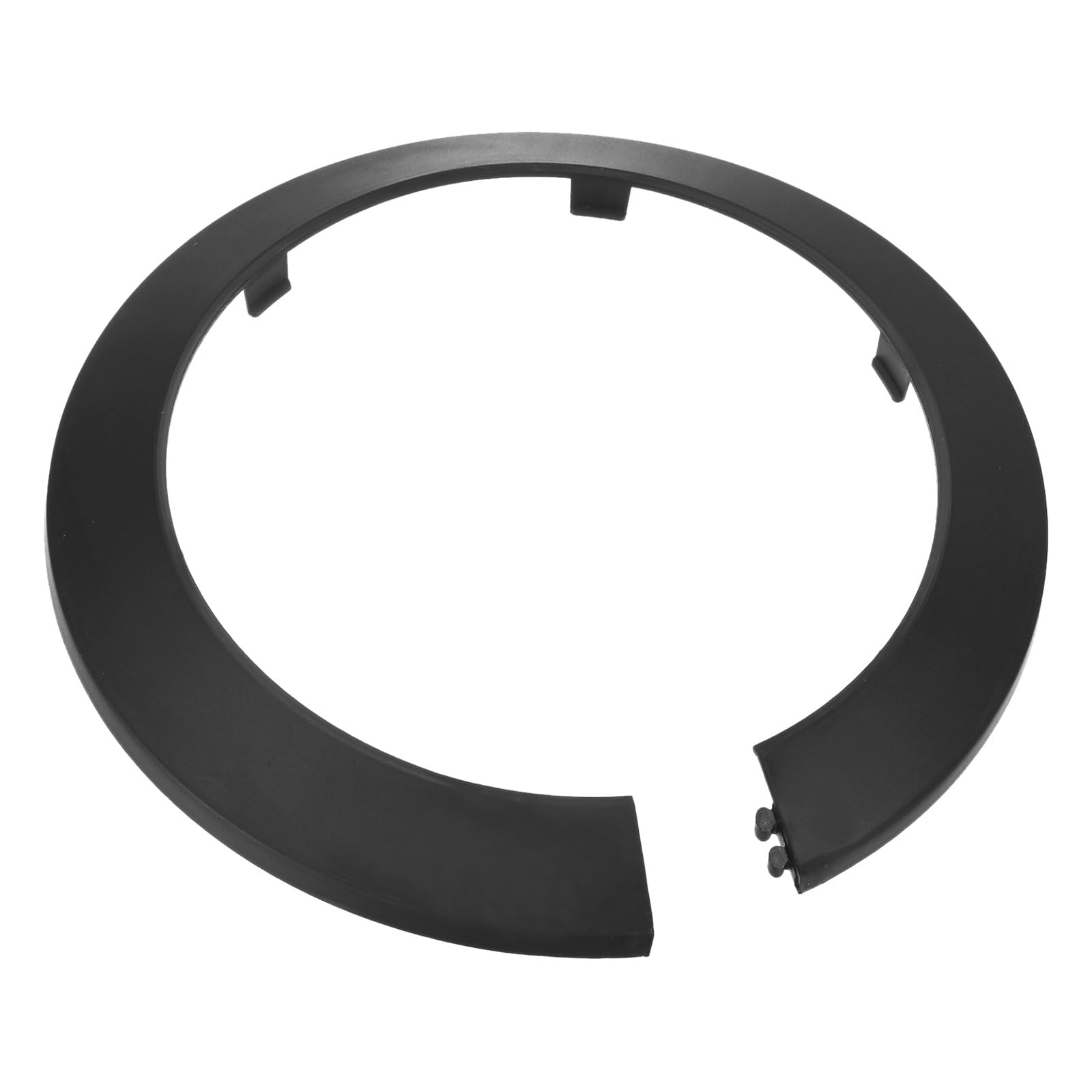 M METERXITY 1-Pack Pipe Cover Decoration, Suit for 110mm Outer Diameter Flange Water Pipe Escutcheon Water Pipe Drain Line Cover for Radiator Pipe/Water Drain Tube [Black]