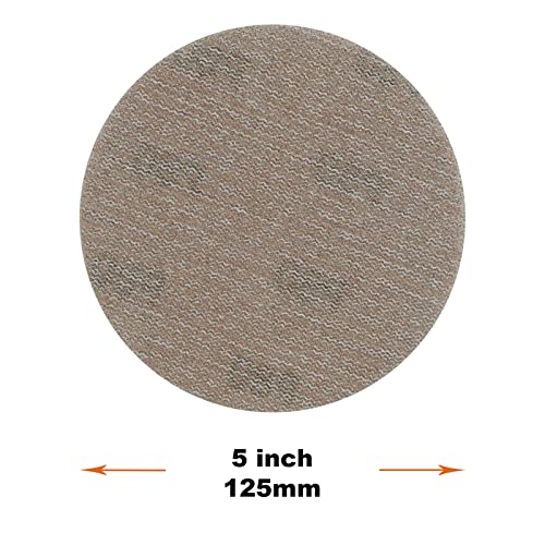 MAXXT 125mm Hook & Loop DA Sander Backing Plate Pad + 30 Sandpapers (5 Grits P80/P120/P180/P220/P320) - Image 3