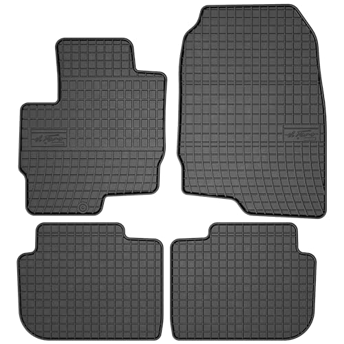 M MOTOS Gummimatten Auto Fussmatte passt für Mitsubishi Colt VI 2008-2012 Verbessern Sie Ihren...