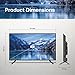 Cello 43" LED TV 1080p Full HD with DVD Player and Freeview...