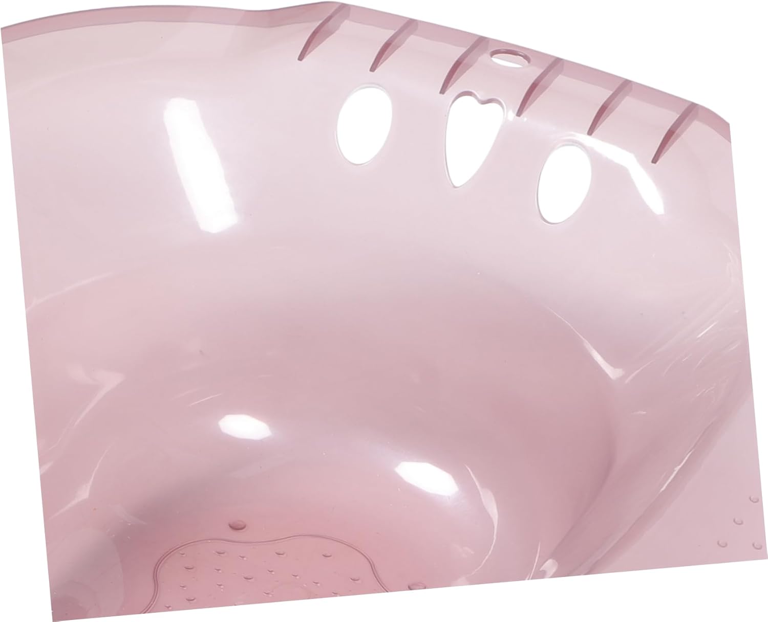 Basins for Women Sitz Bath for Postpartum Care Toilet Seat Bath Sturdy Plastic Construction