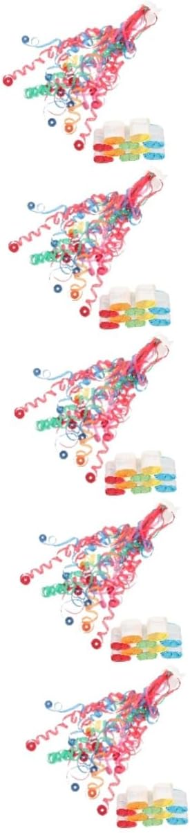 Cabilock 50pcs Colorful Hand Throw Streamers Creative Paper Streamers for Birthday Wedding and Party Celebrations Bright and Joyful Decorative Props