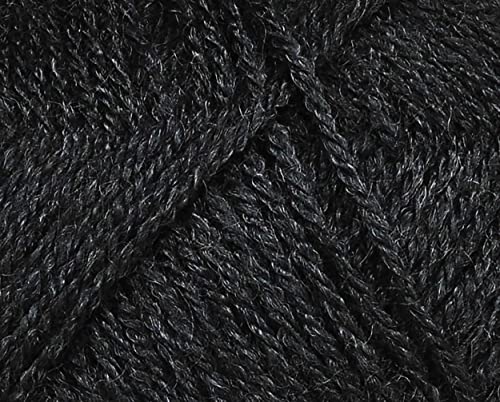 Image of M.G ENTERPRISE Os wal Chirag Black (600 gm) Wool Ball Hand Knitting Wool /Art Craft Soft Fingering Crochet Hook Yarn, Needle Knitting Yarn Thread dye L