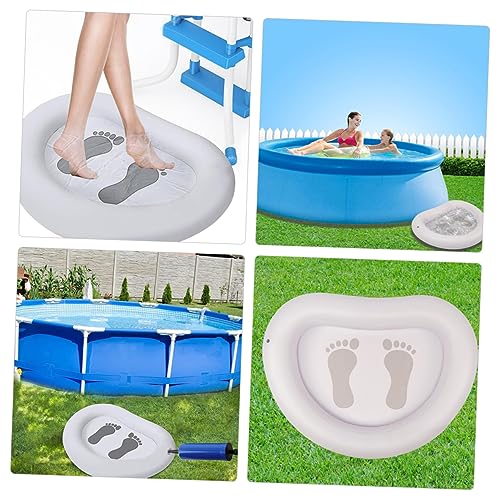 Bañera Inflable para Pies con Tapete Masajeador Ligera miniatura 6