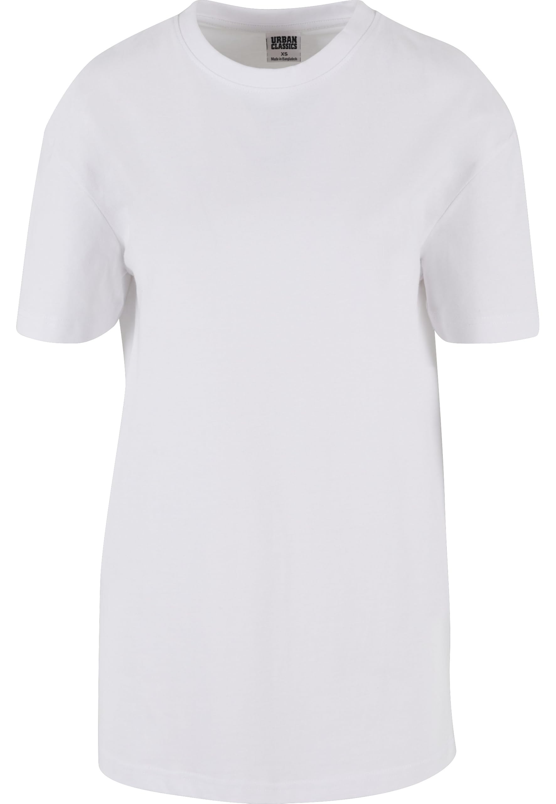 Urban Classics Women's T-Shirt Ladies Oversized Boyfriend Tee T-Shirt for Women in Oversized Look Sizes XS - 5XL, White, M Plus Tall
