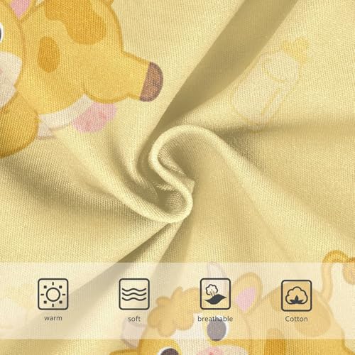 Girls' Underwear Cute Ox Yellow Toddle Brief Panties 23014333