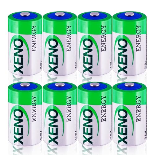 HDSBFCWYGG <- 8 Pack ->for Xeno XL-205F D Std 3.6v Lithium Thionyl Chloride Battery, XL-205F Battery, 19000mah