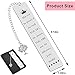 Quimoy Bookmark,Cute Metal Bookmarks for Women with Chain,Book Marks for Book Lovers Teachers Students Summer Back to School New Year Retirement Birthday Gifts Christmas Stocking Stuffers