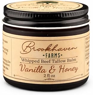 Grass Fed Beef Tallow Cream for Skin – Vanill...