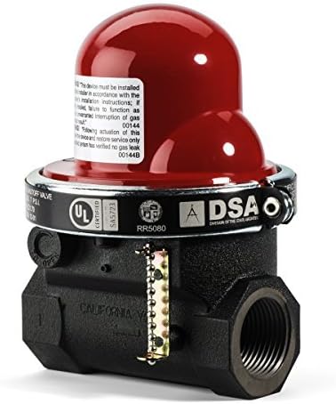 301 Series Horizontal Earthquake Gas Shut-Off Valve, 1-Inch by Pacific Seismic Products