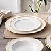 Noritake Rochelle Gold Set of 4 Dinner Plates, 10 1/2