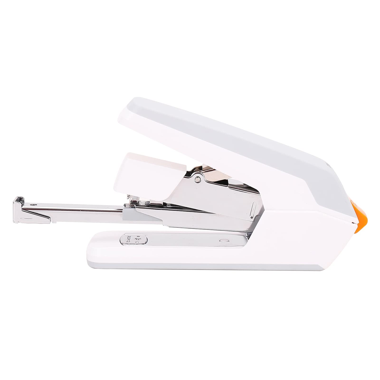 Liudan Heftgerät Hefter Heavy Duty Handheld-Hefter Mühelose Papier Heftmaschine 50 Blatt Schule Büroversorgung Heftklammern Büroheftgerät (Color : 50 Sheets White)