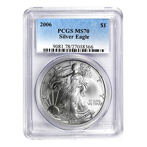 2006 American Silver Eagle $1 MS-70 PCGS
