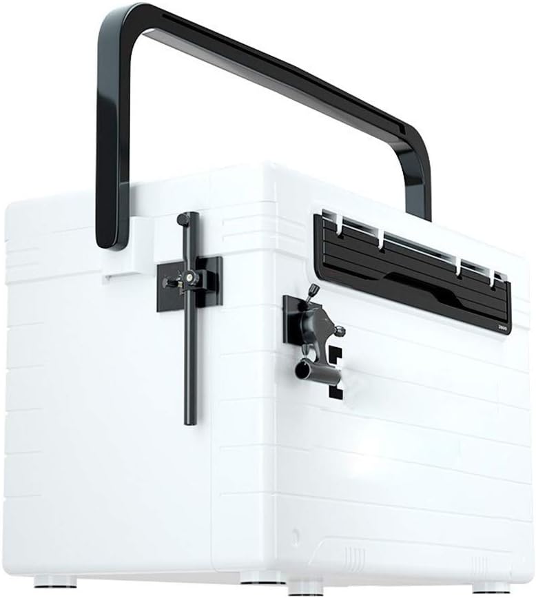 釣り ボックス 多機能ボックス釣りボックスと一緒に暮らす魚バレル釣りは、ボックスには、屋外ブラックのために含まタックル 持ち運び易い