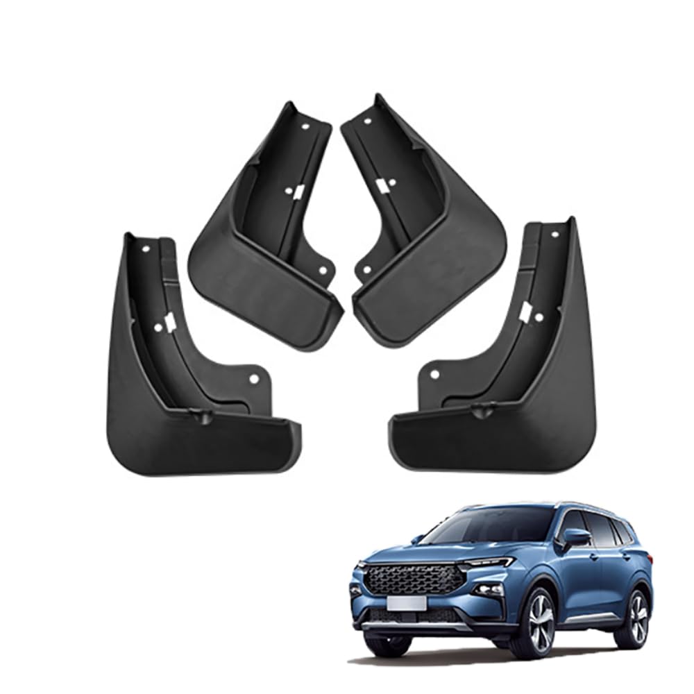 Amhvmu Normal 4Pcs Mud Flaps For Ford Equator Sport 2022