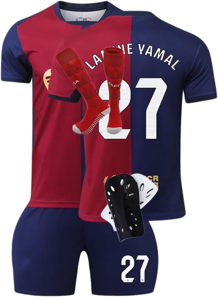 Home Away #27 Kids Soccer Jersey Kit Tshirt Shorts Australia Ubuy