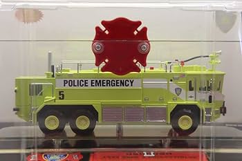 Amazon | CODE3 コード3 1/64 警察 空港用化学消防車 POLICE EMERGENCY