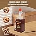 Peanut Butter Maker, Electric Peanut Grinder, Kitchens Butter Machine, Sauce Nut Grinder with Non Slip Rubber Base, Versatile Grain Grinders for Groundnut, Almond, Cashew Nut, Safe Easy to Clean