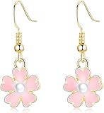 Concevoir des inspirations: il s'agit d'une boucle d'oreilles d'opale de fleurs dorées, la fleur de beauté est fraîche et la beauté qui peut rendre les gens hondeux. Veuillez visiter notre magasin pour choisir un bijou pour celui que vous aimez.