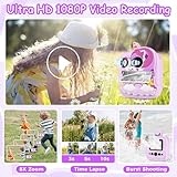 Kids Camera Instant Print, 48MP & 1080P HD Kids Digital Camera with 32GB SD Card, 3 Rolls Paper & Unicorn Silicone Cover, Birthday Presents for 3 4 5 6 7 8 9 Year Old Boys Girls - Image 4