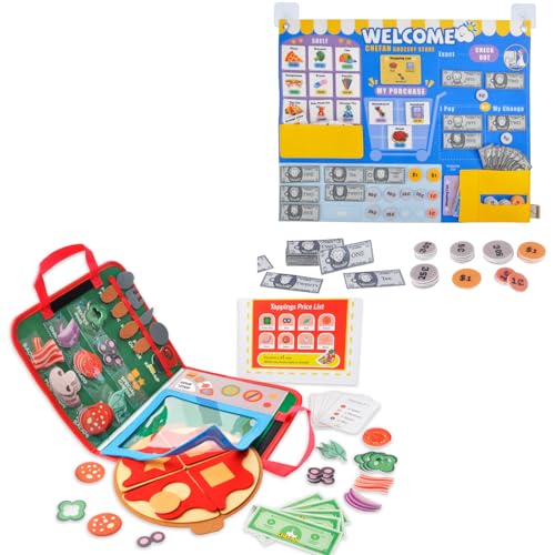 CHEFAN Pizza Busy Board andCounting Bills and Coins