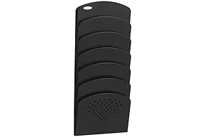 Safco 7-Pocket Wall File Holder for Legal and Letter Size Files