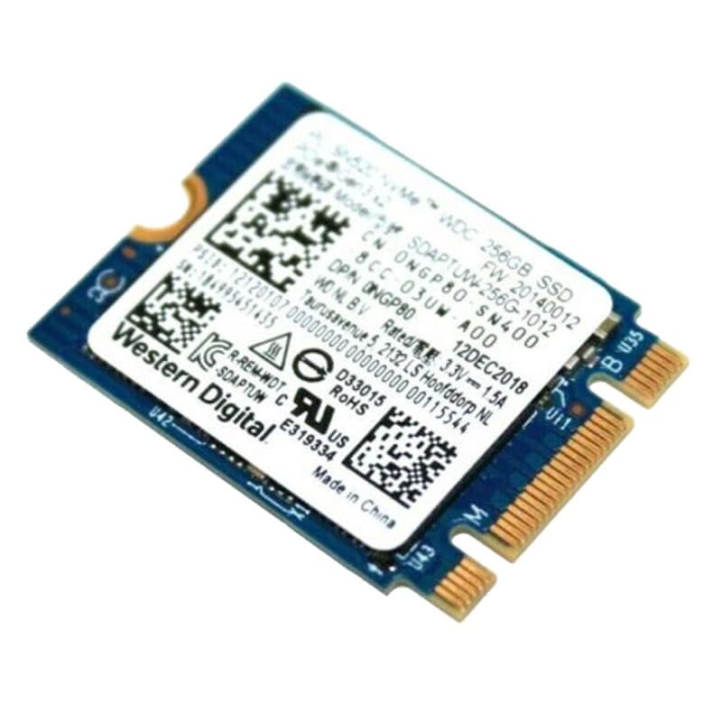 Western Digital NVMe M.2 2230 256GB SSD PC SN520 SDAPTUW-256G-1012