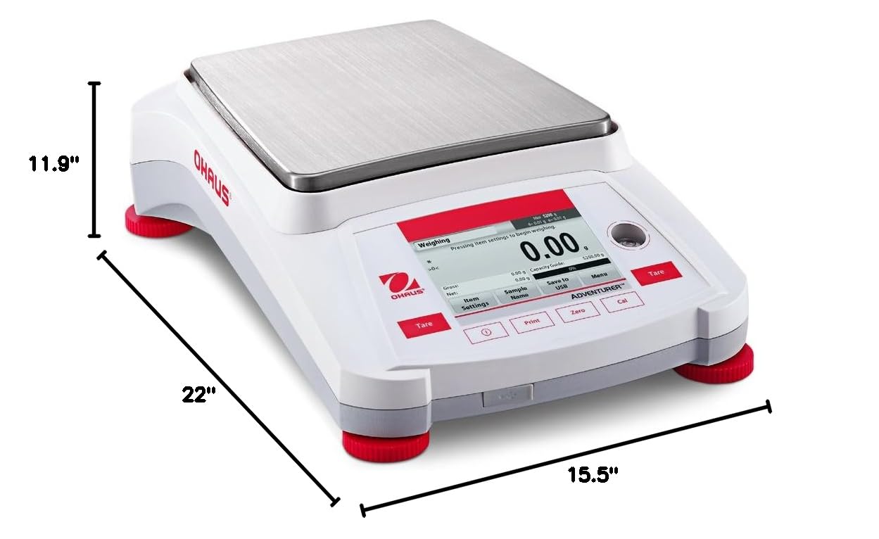 Ohaus AX4201/E Adventurer Toploading Balance 4, 200g x 0.1g Excal