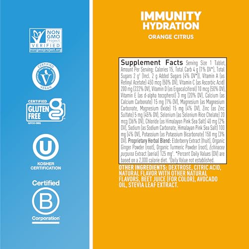 Image of Nuun, Citrus Orange Immunity Box, 1.9 Ounce, 8 Count (Pack of 2)