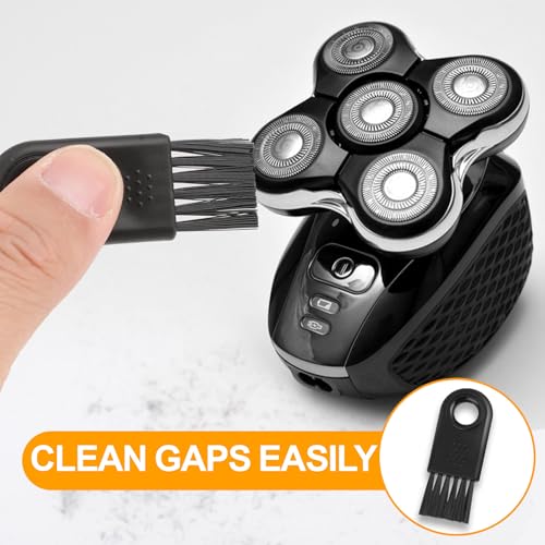 8 PCS Shaver Cleaning Brush Set for Electric Hair Clippers Black Shaver Nylon Brush Cleaning Electric Shaver Brushs Nylon Hair Brushs Set Hair Remover for Household Cleanings