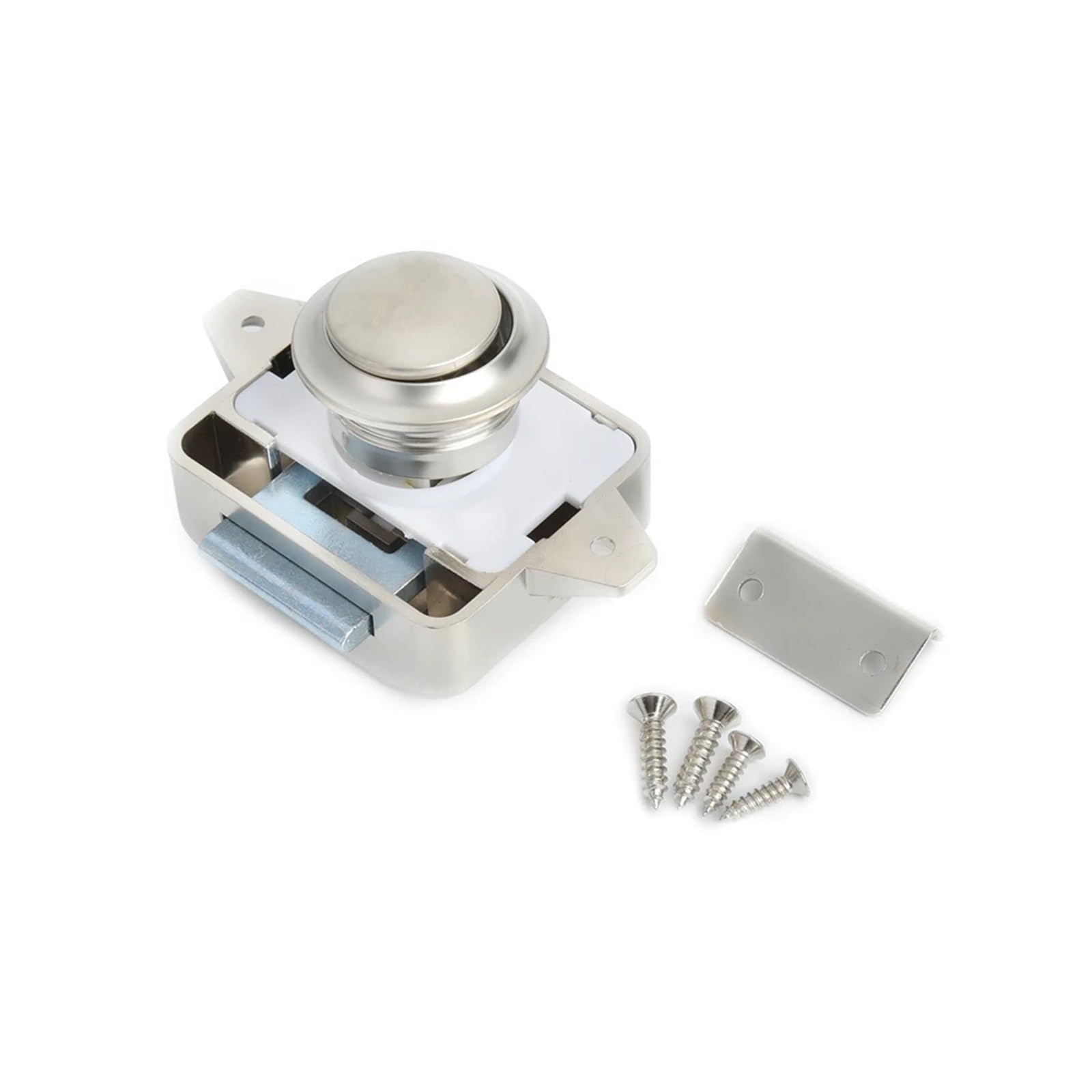 Cupboard Locks， Camper Car Push Locks Furniture Cabinet Door Lock Hardware Child Safety Drawer
