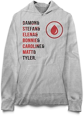 Vampire Diaries Damon Salvatore Felpa con cappuccio Hoodie Uomo - Express  Dispatch - S M L XL XXL sizes : Amazon.it: Abbigliamento