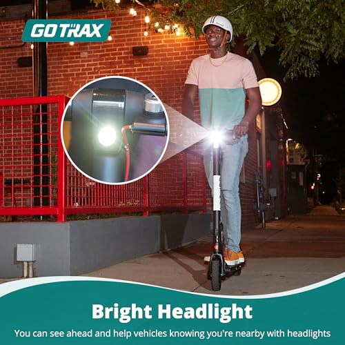 Image of Gotrax XR Elite Electric Scooter for Adults, Max 16 Mile Range and 15.5Mph Speed 250W /300W Motor, 8.5 inch Tire, with Long Life Battery Durable Aluminum Alloy Frame, Foldable E Scooter for Commute