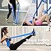 WENDISI Pilates Ring Fitness Circles Set, High Resistance Yoga Ring Pilates Equipment Set for Women Includes Pilates Ring, 9 Inch Small Exercise Ball, 5 Resistance Bands at Home Pilates Workout Set