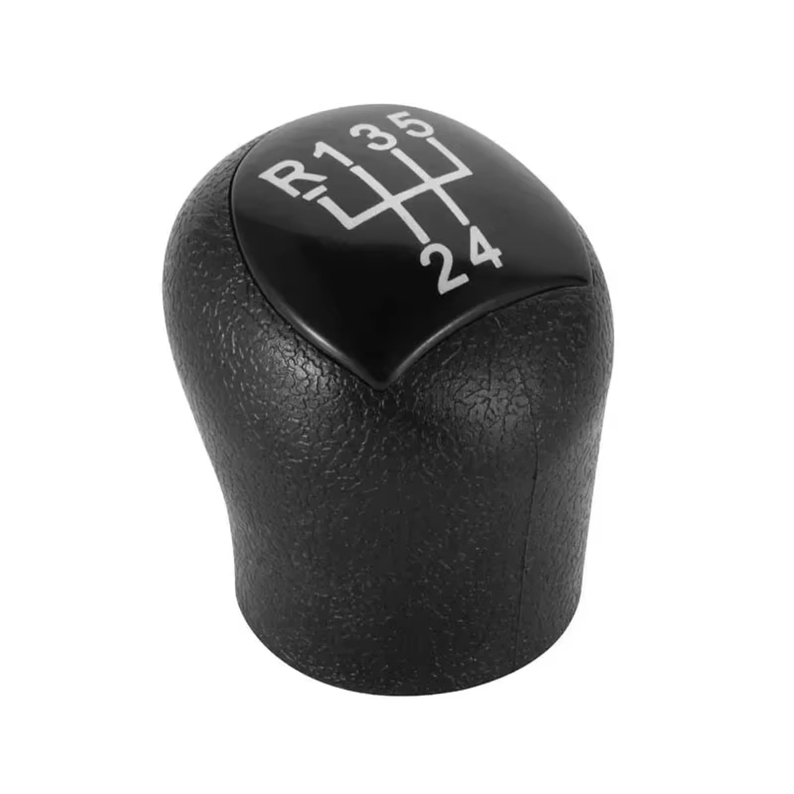 Efddtbhe One Color Compatible With Clio 1990-2006 For Kangoo For Express 1997-2007 For Laguna 1993-2001 Car Gear Shift Knob Lever Shifter Stick Pen Head Shifter Handle(Black 5Speed)