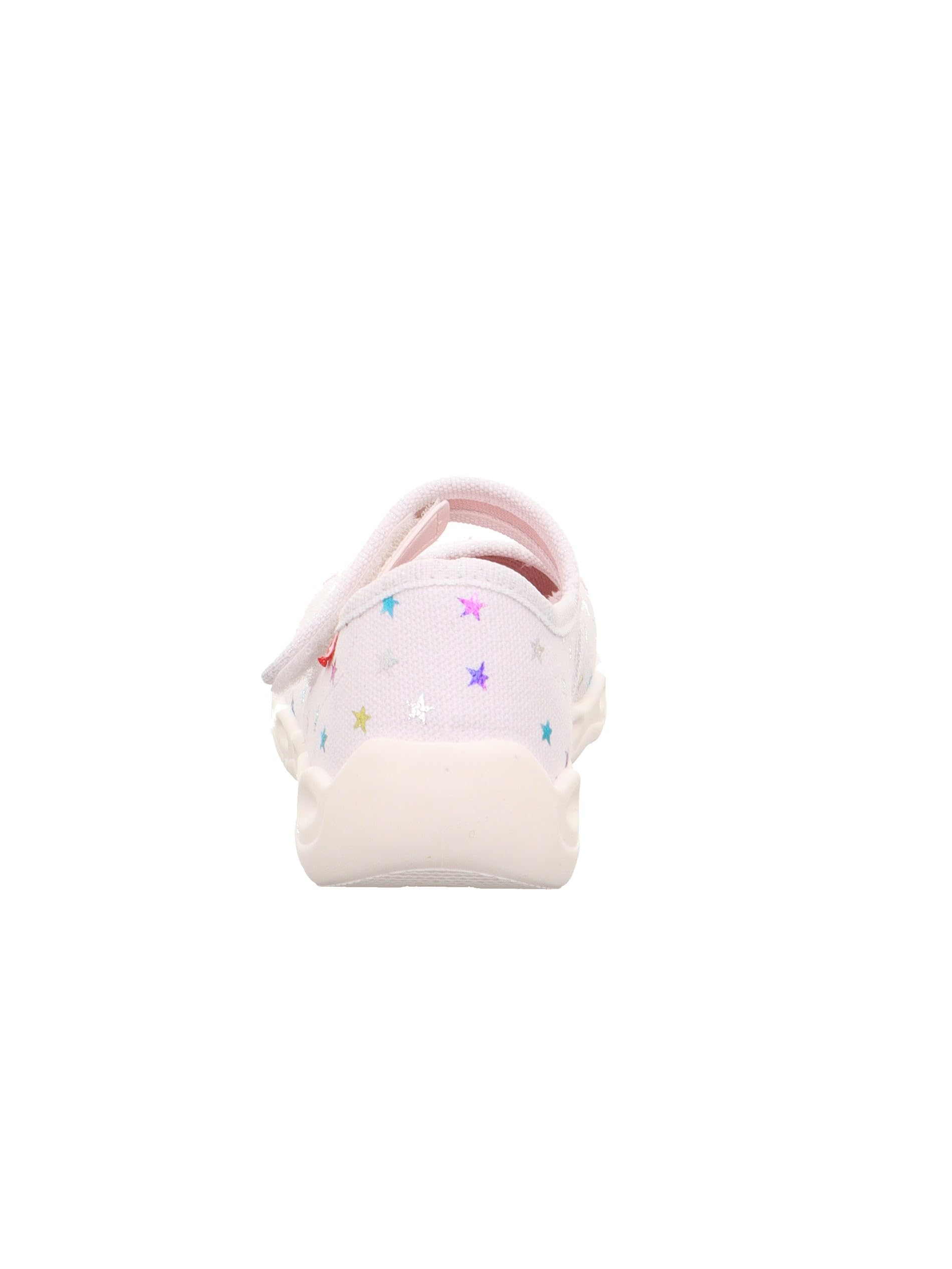 Superfit Mädchen Bubble Hausschuhe, Weiß 1010, 38 EU Weit – Ansicht 3