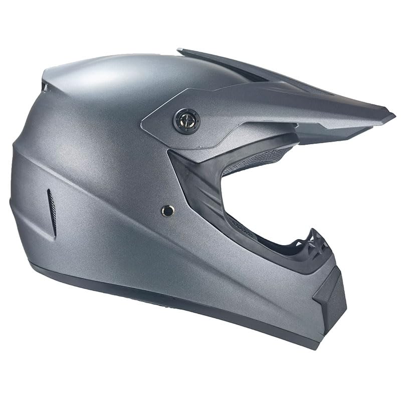 Kinder Crosshelm AHP – Motorradhelm für Kinder und Jugendliche, ABS-Schale, robuster Kinderhelm für Downhill, Quad und Motocross