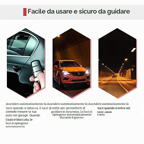Modulo Sensore Luce Per Interruttore Fari Auto, Accensione/Spegnimento Automatico, Compatibile Con Diversi Veicoli