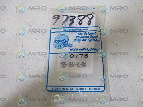 BIMBA MRS-.087-BL-04 1MS Average ACTUATING TIME, 500MA, 6-24V, 9WATTS, N/O, Reed Switch, SPST