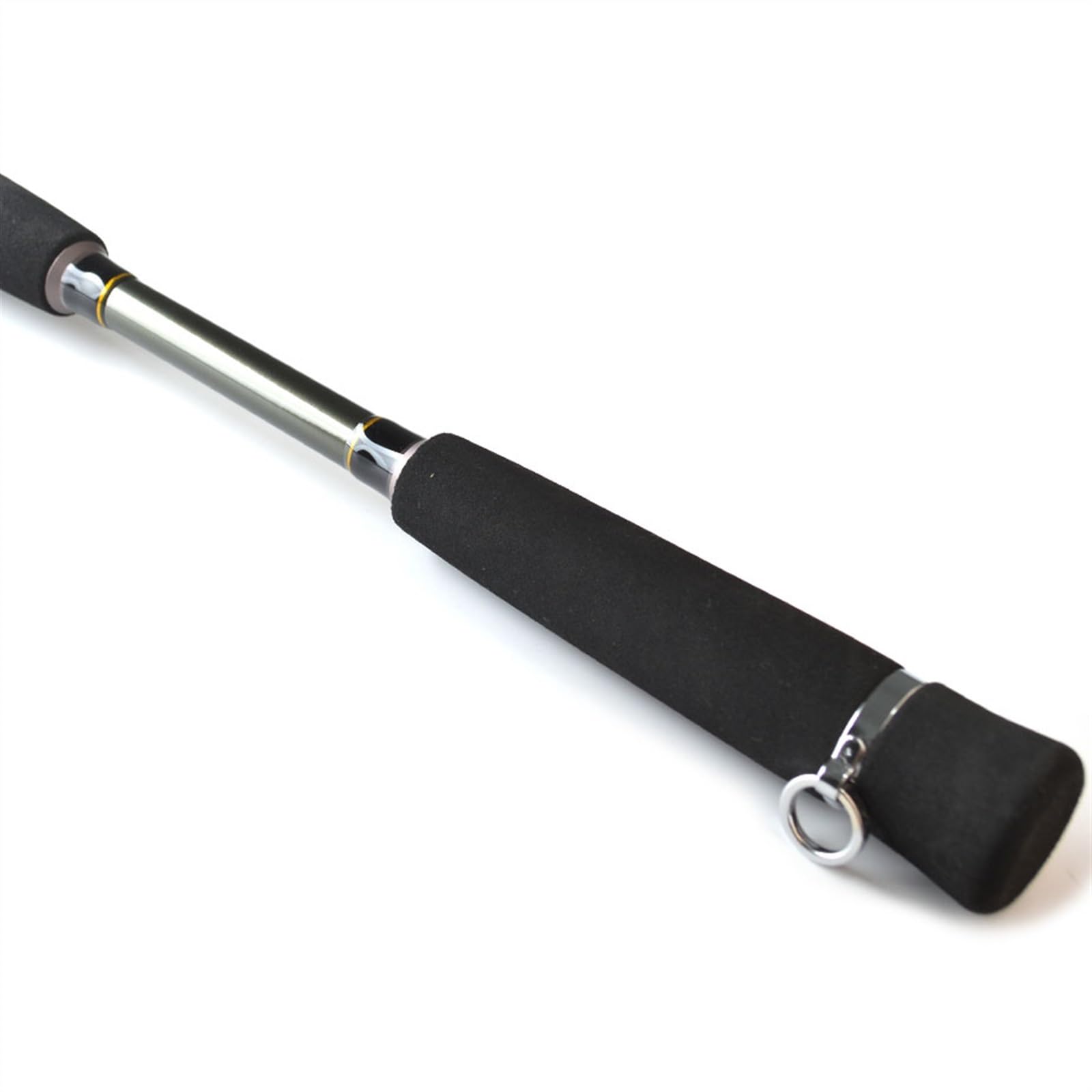 Caña de pescar telescópica Surf carbono cañas de pescar Spinning 1,65 m 1,8 m MH potencia 50-200g gran juego barco caña de pescar 2 secciones agua salada Kit de caña de pescar ( Color : Spinning Hai D
