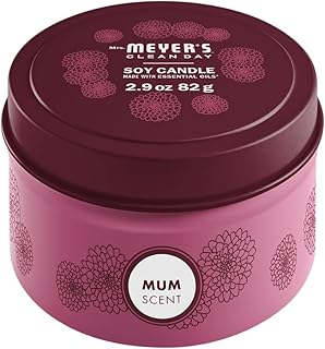 MRS MEYER'S Mum Tin Candle, 2.9 OZ